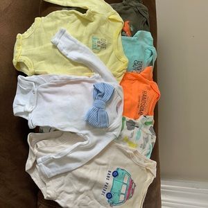 Newborn Onesie bundle.